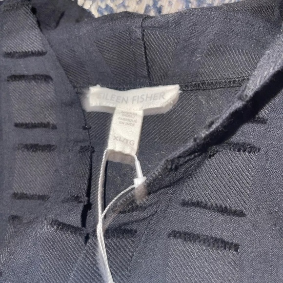 Eileen Fisher Org. Cotton Elbow Sleeve Kimono Jacket Large NWT - Picture 7 of 7